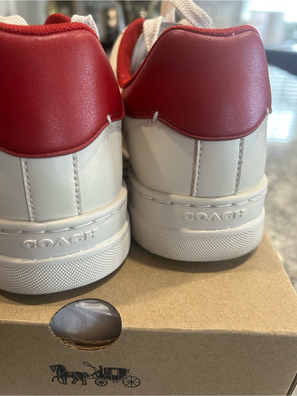 Coach Year of the Snake Leather Sneakers - Picture 6 of 12